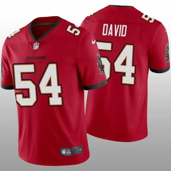 Men Tampa Bay Buccaneers #54 Lavonte David Nike Red Vapor Limited NFL Jersey